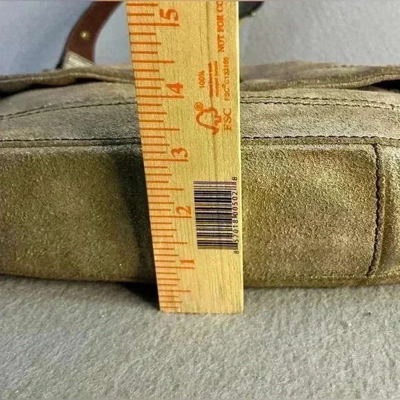 Fossil Long Live Vintage Metallic fabric hobo bag magnetic closure shoulder bag - Picture 5 of 13